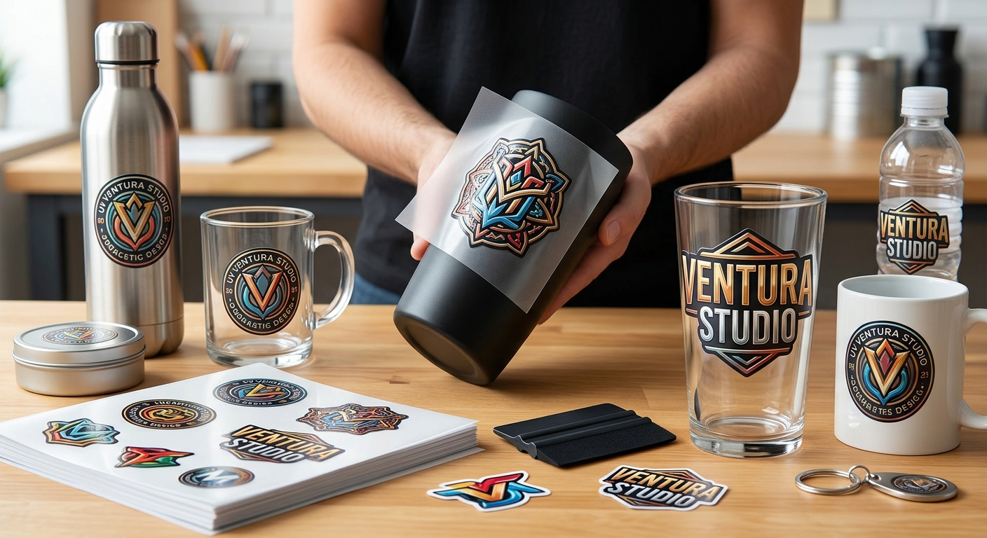 Aplicación UV DTF Ventura Studio